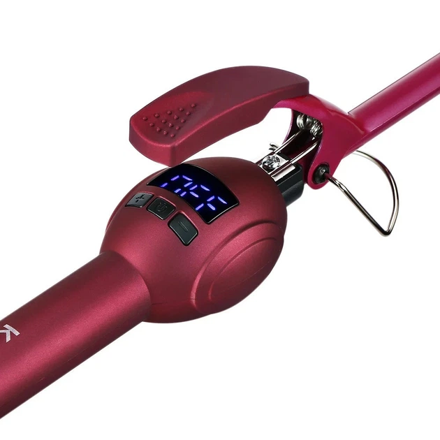 Плойка профессиональная африканские кудри Kemei Km-1023 9" фиолетовая - изображение 6