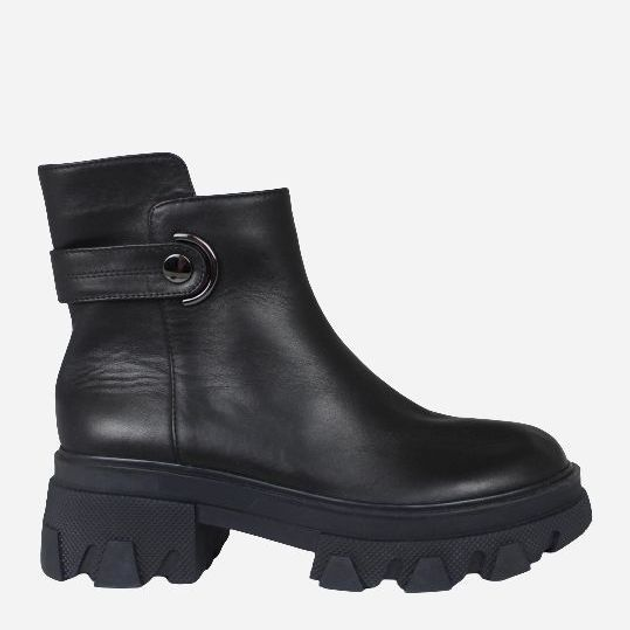 Акція на Жіночі зимові черевики високі Blizzarini A1676-983M-101 40 (25.5 см) Чорні від Rozetka