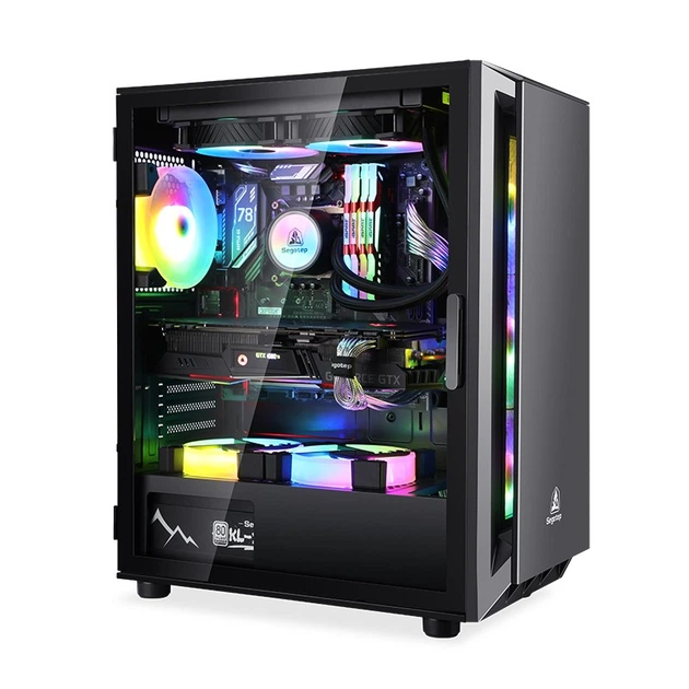 Корпус Segotep GANK 5 Black без БЖ, 2хUSB2.0, 1хUSB3.0 (SG-GK5) (6959371302609) - изображение 3