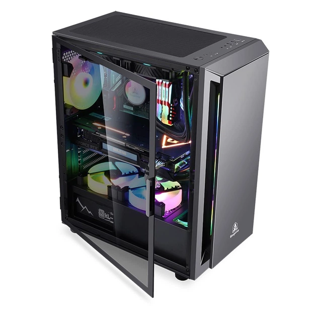 Корпус Segotep GANK 5 Black без БЖ, 2хUSB2.0, 1хUSB3.0 (SG-GK5) (6959371302609) - изображение 7