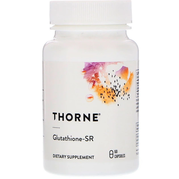 Глутатион Glutathione-SR Thorne Research 60 капсул - Фото 1 Глутатион Glutathione-SR Thorne Research 60 капсул - изображение 1