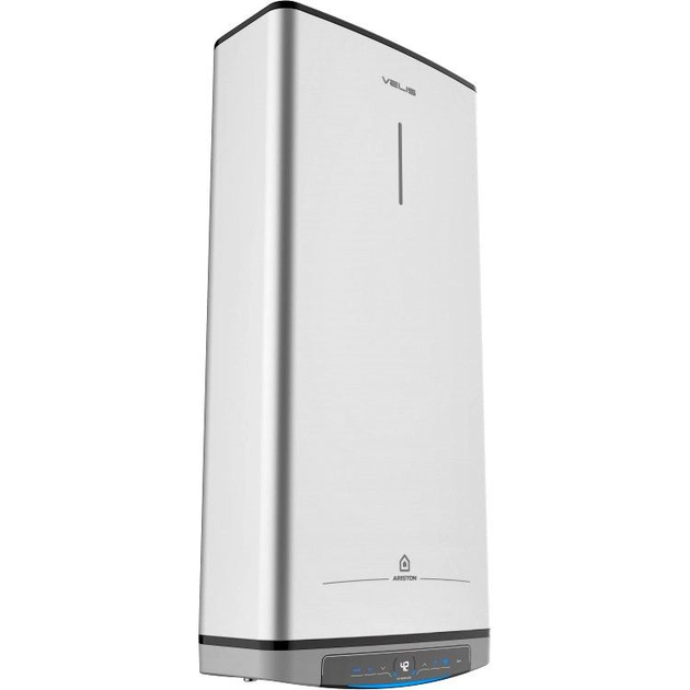 Водонагрівач Ariston VELIS LUX PW ABSE WIFI 100, плоский, універсальний монтаж, електр. упр-ня - зображення 2