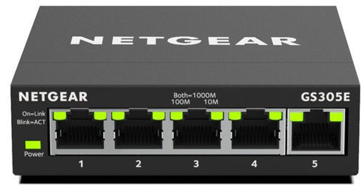 Коммутатор Netgear GS305E (GS305E-100PES) – фото, отзывы ...