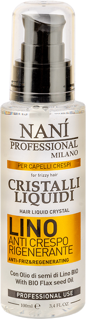 Жидкие кристаллы для волос Nani Professional Milano Лен 100 мл ...