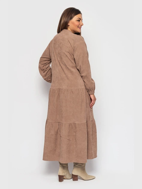 Платье "Исида" (капучино) 50 (XL) - изображение 4