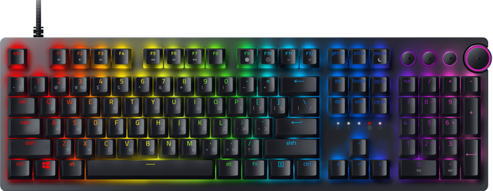 Клавиатура проводная Razer Huntsman V2 Red Optical Switch RU USB (RZ03-03930700-R3R1) - изображение 2