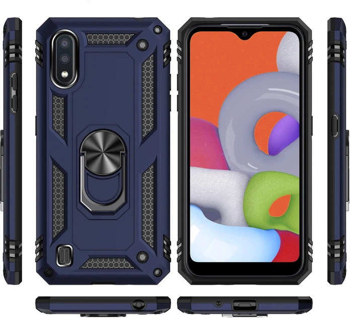 Чохол для смартфона BeCover Military для Samsung Galaxy A01 SM-A015 Blue (BC_704741) - зображення 2