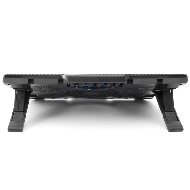Охлаждающая подставка под ноутбук CROWN CMLS-K331 Blue Для ноутбуков до 19" - изображение 5