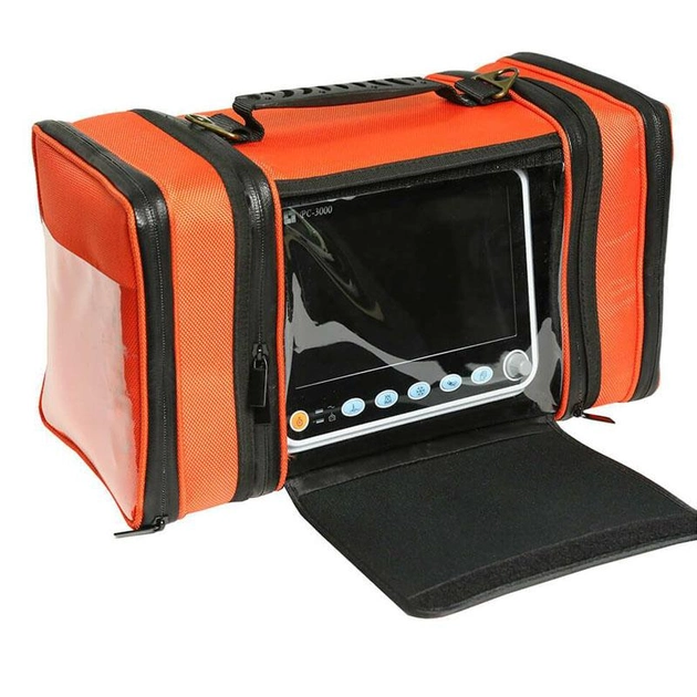 Монитор пациента прикроватный Creative Medical PC-3000 PM многофункциональный медицинский переносной с сумкой + датчики (PC-3000) - изображение 2