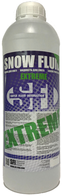 Рідина для снігу Екстрім SFI Extreme Snow 1л - Фото 1 Рідина для снігу Екстрім SFI Extreme Snow 1л - зображення 1