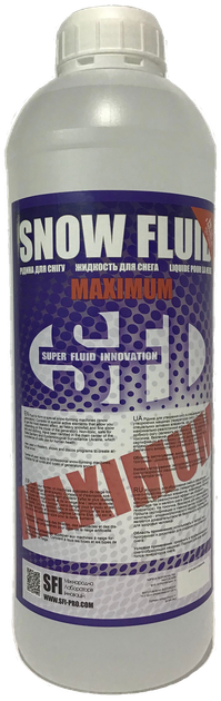 Рідина для снігу Максимум SFI Snow Maximum 1л - Фото 1 Рідина для снігу Максимум SFI Snow Maximum 1л - зображення 1
