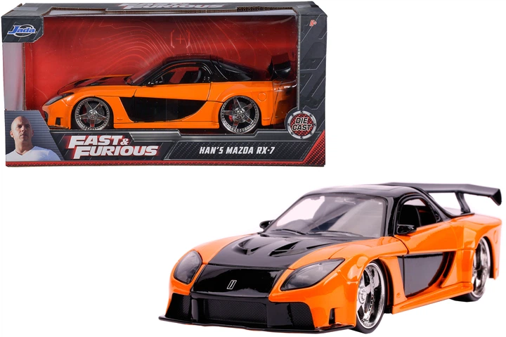 Samochód metalowy Jada "Szybcy i wściekli" Mazda RX-7 1:24 (4006333070792) - obraz 3