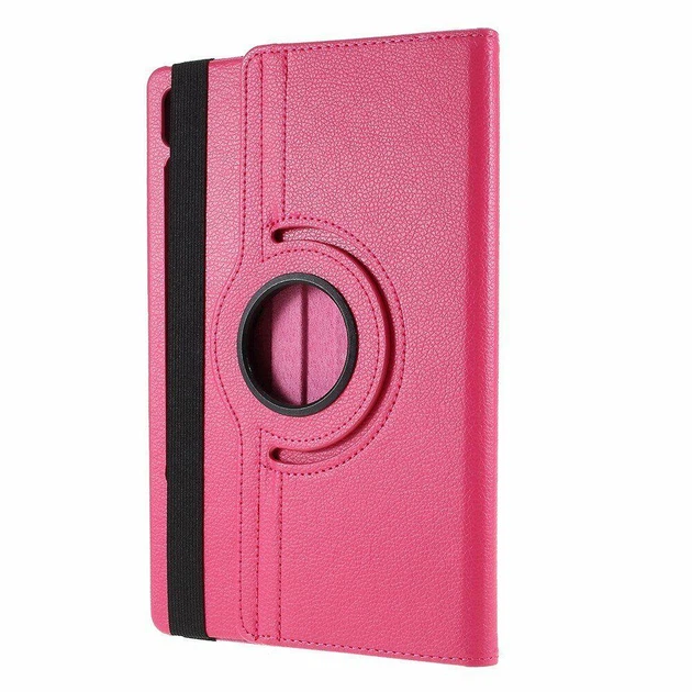 Чохол-книжка Rotating Case для Samsung Galaxy Tab S7 / S8 11.0 (Wake / Sleep) Rose - зображення 4