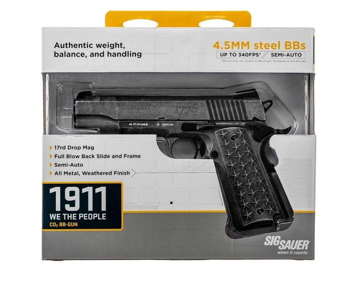 Пневматичний пістолет Sig Sauer 1911 We The People Blowback - зображення 11
