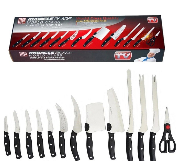 Miracle Blade World Class 13PCS knife set - AliExpress
