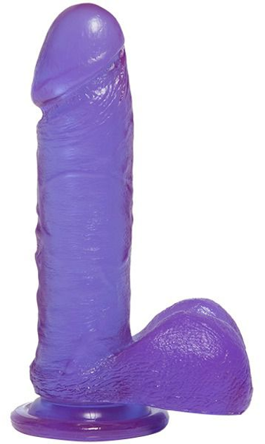 Фалоімітатор Doc Johnson Ballsy Cock колір фіолетовий (08003017000000000) - зображення 1