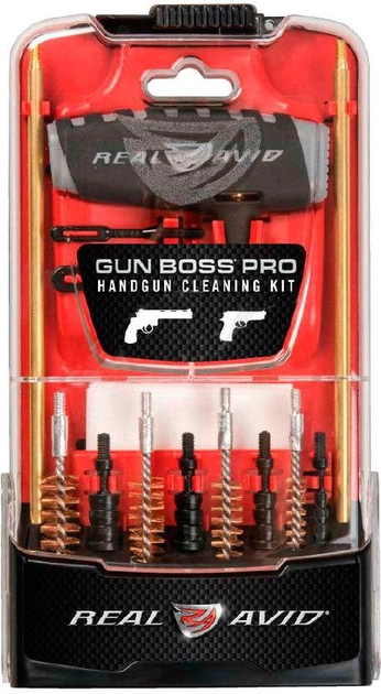 Набір для чищення Real Avid Gun Boss Pro Handgun Cleaning Kit (1759.00.60) - зображення 1