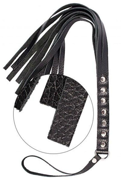 Плеть Fancy Leather Floger цвет черный (16673005000000000) - изображение 2