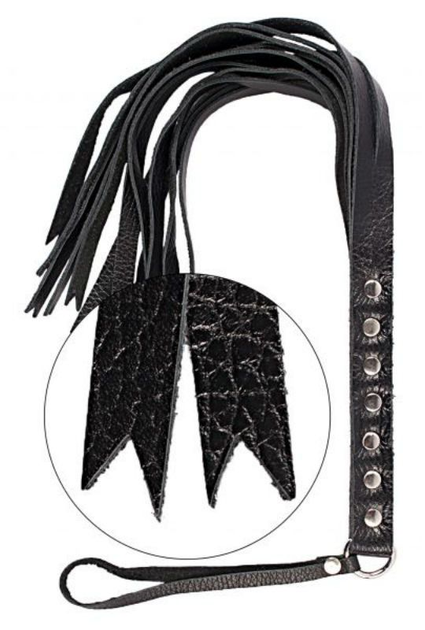 Плеть Fancy Leather Floger цвет черный (16674005000000000) - изображение 2