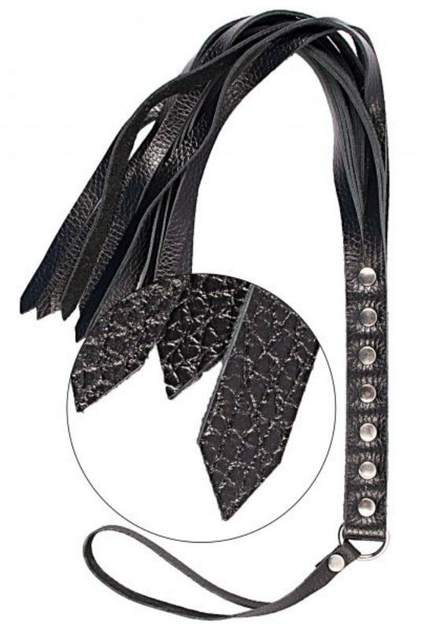 Плеть Fancy Leather Floger цвет черный (16672005000000000) - изображение 2