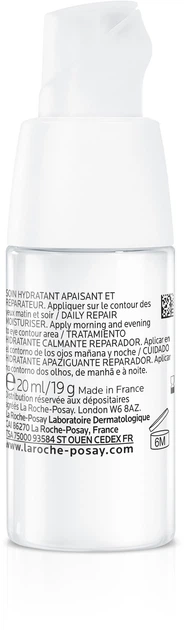 Крем-уход для контура глаз La Roche-Posay Toleriane Успокаивающий Увлажняющий 20 мл (3337875757515) - Фото 3 Крем-уход для контура глаз La Roche-Posay Toleriane Успокаивающий Увлажняющий 20 мл (3337875757515) - изображение 3