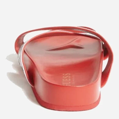 Шлепанцы Guess 35 22.5 см Красные с белым (H2000029548185) - Фото 4 Шлепанцы Guess 35 22.5 см Красные с белым (H2000029548185) - изображение 4