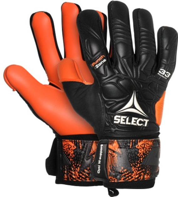 Вратарские перчатки Select Goalkepeer Gloves 33 Allround 8 (061) Черно ...