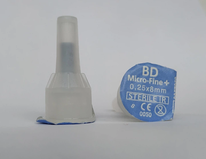 Инсулиновые иглы MICRO-FINE Penta Point 8мм 0,25 (31G) 100 штук (микро ФАЙН ПЛЮС) - изображение 3