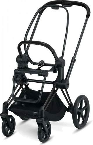 Прогулочная коляска Cybex Priam Fashion Edition Petticoat by Jeremy Scott dark red шасси Matt Black - изображение 9