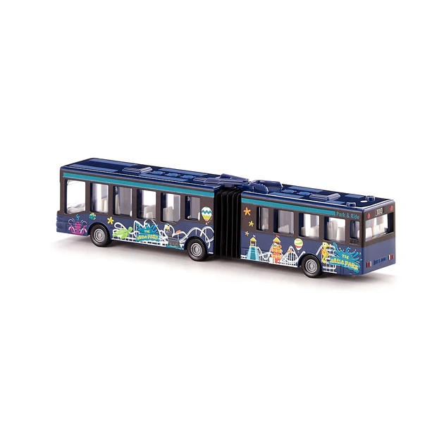 Model Siku 1:55 MAN Bus niebieski (1617) - obraz 2