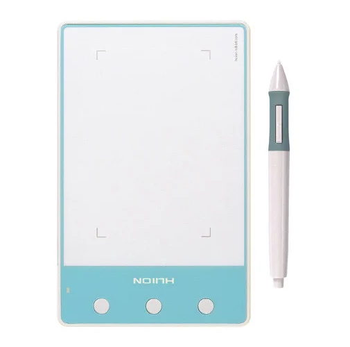 Графический планшет с пером huion h420 4х2.23 кнопки белый ручка-перо - Фото 1 Графический планшет с пером huion h420 4х2.23 кнопки белый ручка-перо - изображение 1