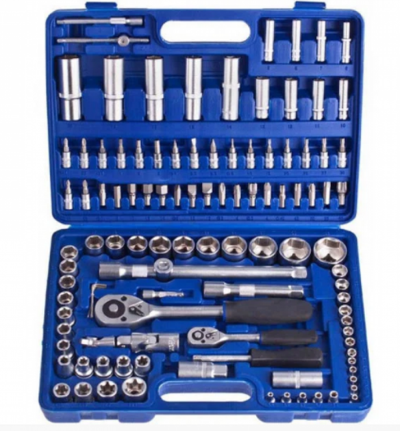 Набір інструментів Rainberg 108 шт в кейсі Pro - зображення 1