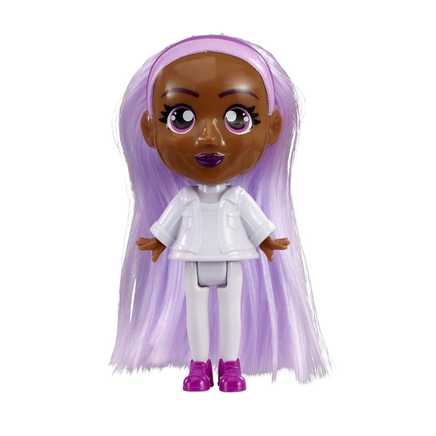 Zestaw dla kreatywności lalka Crayola Colourn Style Friends 918936/89393 Violet (8720077189393) - obraz 4