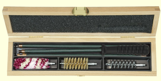 Набір MEGAline для чищення гладкоствольної зброї 12 калібру. Сталь в оплітці. 5x0.75 (1425.01.26) - зображення 1