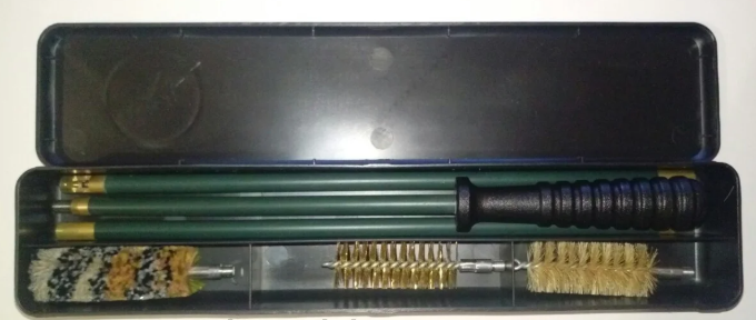 Набор MEGAline для чистки гладкоствольного оружия 16 калибра. Сталь в оплетке. 5x0.75 (1425.01.14) - изображение 1