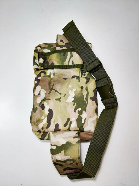 Тактическая военная сумка рюкзак OXFORD N02210 Camo - изображение 2