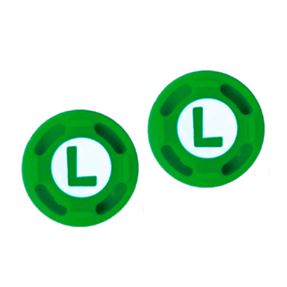 RMC Switch Накладки на cтіки Mario Luigi Green - Фото 1 RMC Switch Накладки на cтіки Mario Luigi Green - зображення 1