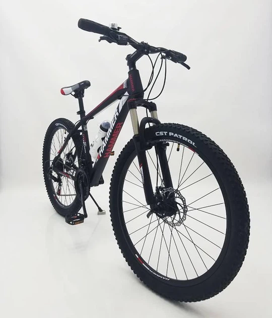Горный Велосипед HAMMER-26 White Red MTB Shimano Черно-Красный - изображение 8