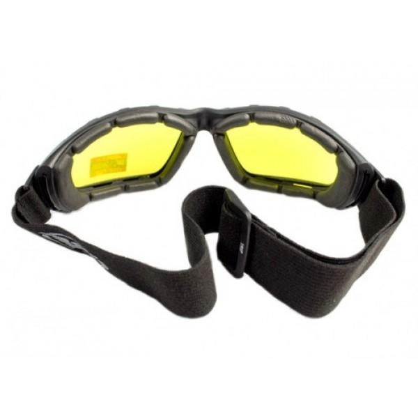 Очки защитные с уплотнителем Global Vision TRIP желтые - изображение 2