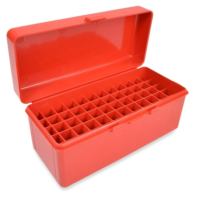 Коробка MTM RM-60 на 60 патронов кал 222-250 Rem, 243 Win, 7,62x39 и 308 Win, Цвет – красный (1773.04.72) - изображение 1