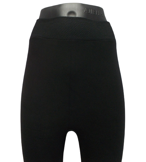 Безшовні лосини на хутрі Jujube B579 L-6XL чорні - зображення 2