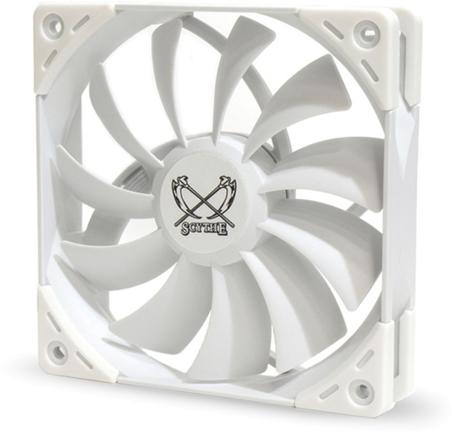 Кулер Scythe Kaze Flex 120 White PWM (KF1225FD18W-P) - изображение 1