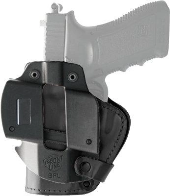 Кобура Front Line LKC для Glock 21/20. Матеріал - Kydex/шкіра/замша. Колір - чорний (2370.22.36) - зображення 1