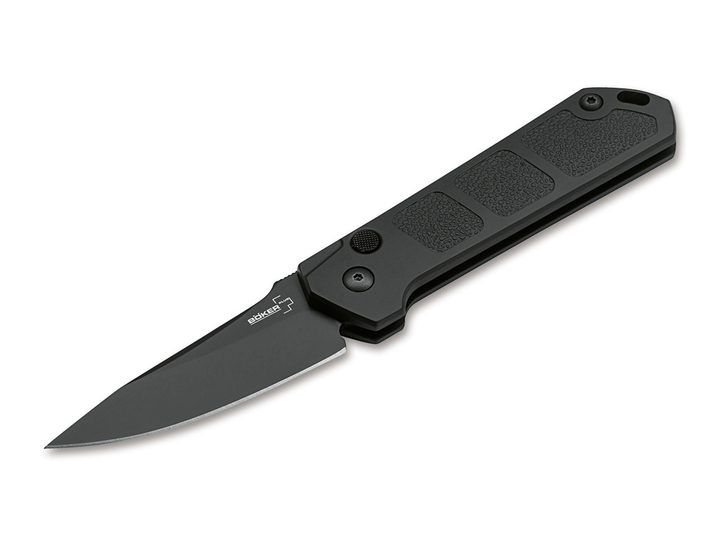 Кишеньковий ніж Boker Plus Kihon Auto Black Blade (2373.08.66) - зображення 1