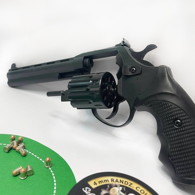 Револьвер под патрон Флобера Safari RF-461 cal. 4 мм, пластиковая рукоятка - изображение 2