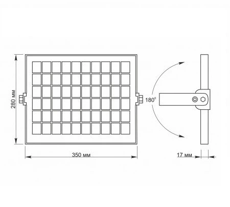 LED прожектор (на солнечной батарее) автономный VIDEX 10W 5000K 3.2 V - изображение 7