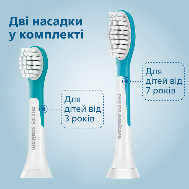Дитяча електрична зубна щітка PHILIPS Sonicare HX6322/04 - зображення 9