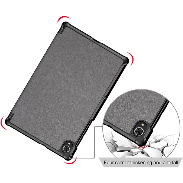 Чохол Slimline Portfolio для Lenovo Tab K10 TB-X6C6F, TB-X6C6X Grey - Фото 4 Чохол Slimline Portfolio для Lenovo Tab K10 TB-X6C6F, TB-X6C6X Grey - изображение 4