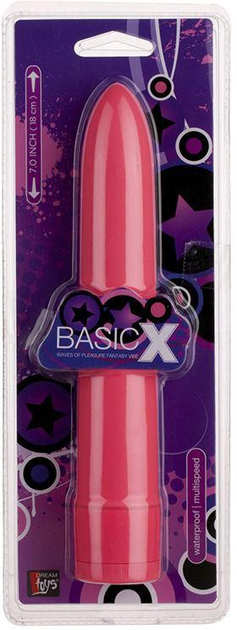 Вибратор Dreamtoys BasicX 7 inch цвет розовый (15381016000000000) - изображение 2
