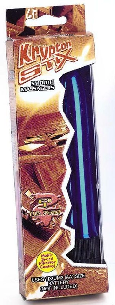 Вибратор Krypton Stix 5 inch, 13,1 см цвет синий (14602007000000000) - изображение 1